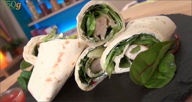 Wrap de pollo