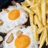 21.- patatas fritas con huevos