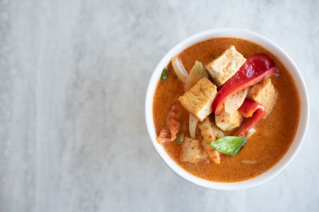 Sopa de kimchi y tofu
