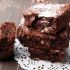 3. Brownie de chocolate y aguacate