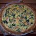 Quiche de salmón con brócoli