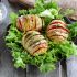 Patatas hasselback