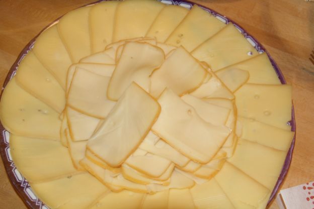 Nachos con queso