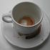 Manchas de café en las tazas