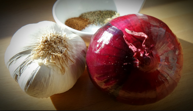 Ajo y cebolla