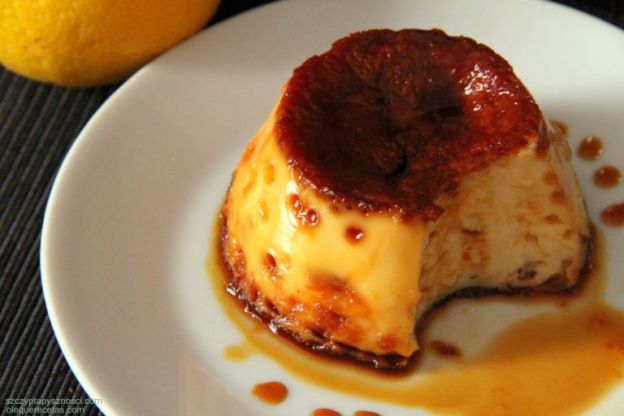 Flan de huevo tradicional