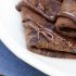 Crepes con masa al chocolate