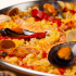 paella de arroz y marisco