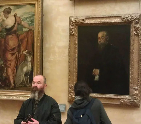 ir a parís y darte cuenta de que sales en un cuadro