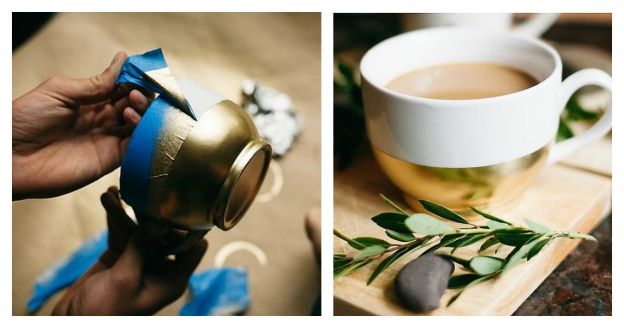 Con pintura en aerosol