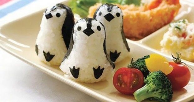2. Pingüinos de sushi