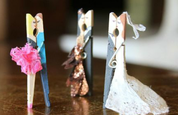 17. Centro de mesa hecho a mano