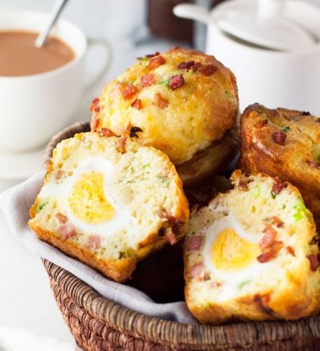 ¡Riquísimos muffins de pizza!