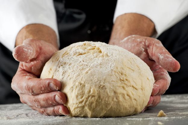 Preparación del pan blanco