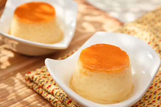 Flan de claras