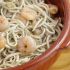 cazuela de gulas con gambas