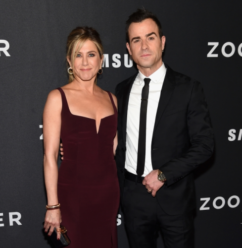 jennifer aniston y justin theroUx