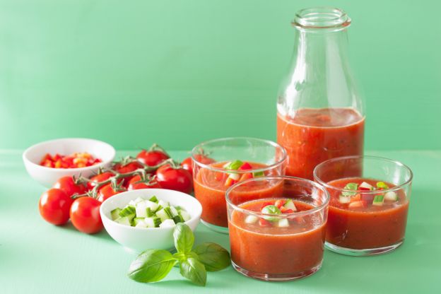 Gazpacho andaluz tradicional