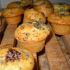 Mini muffins de aceitunas