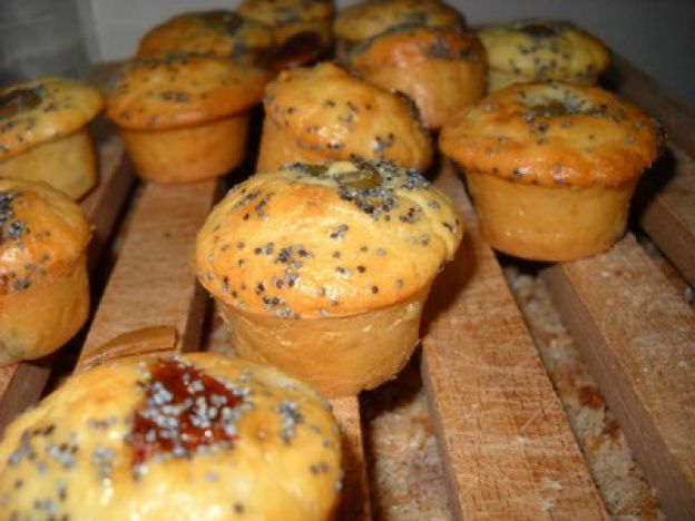 Mini muffins de aceitunas