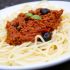 Espaguetis con atún a la italiana