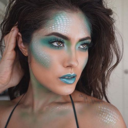 Fantástico maquillaje de SIRENA