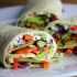 Wraps de pollo y vegetales