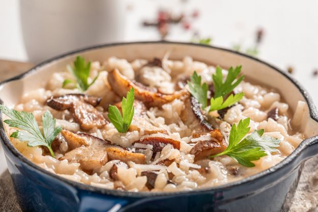 Mito: el risotto puede hacerse más rápido a fuego alto