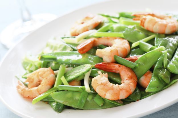 Ensalada de gambas