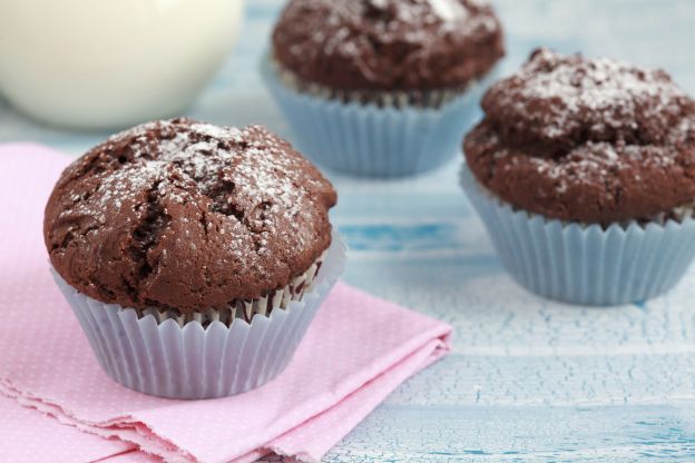 Muffins de chocolate