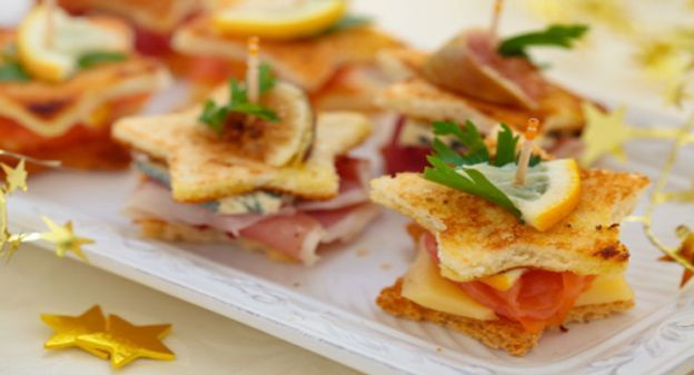 Sándwiches de estrella
