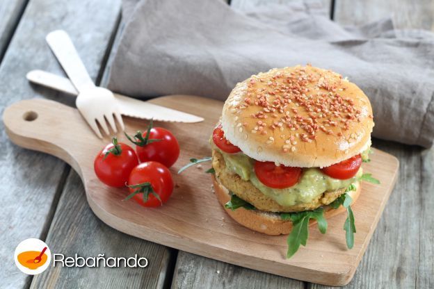 INCREÍBLES HAMBURGUESAS veganas de garbanzos