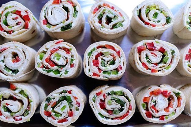 Rollitos navideños