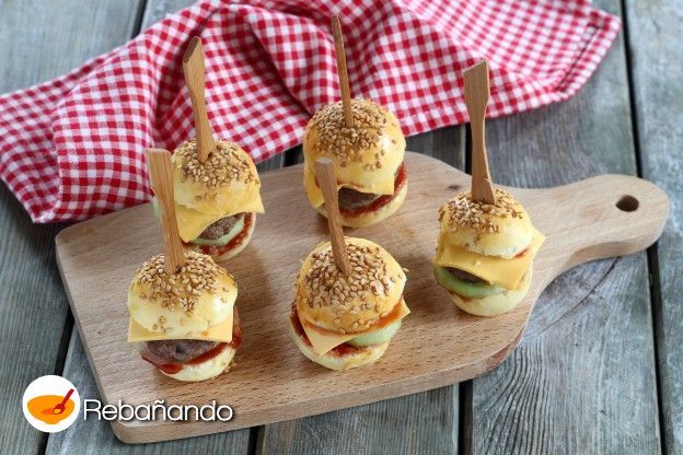 Mini hamburguesas