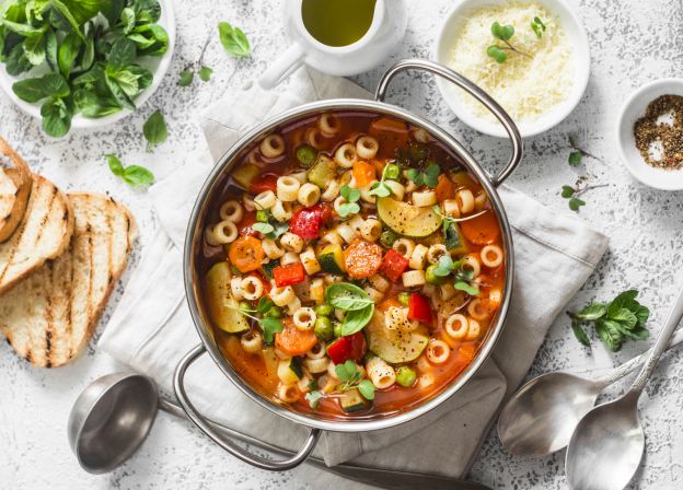 Minestrone de verduras