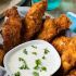 Deditos de pollo con aderezo ranchero