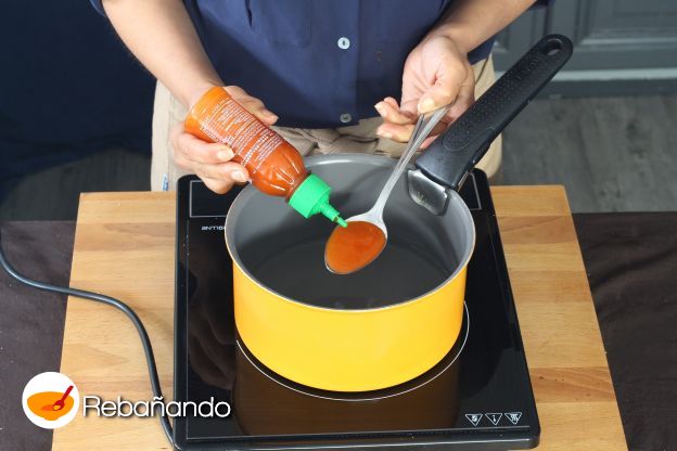 Preparación de la salsa