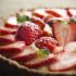 Tarta de fresas con crema pastelera