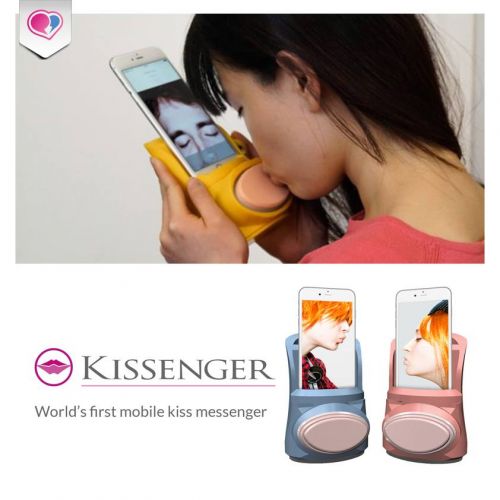 Dispositivo permite 'besar' a larga distancia