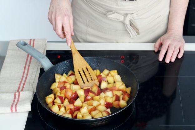 No calentar la sartén