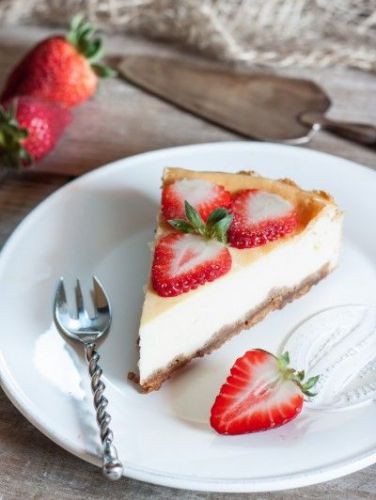 Cheesecake con galleta