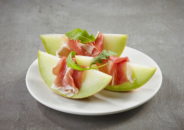 Melón con jamón