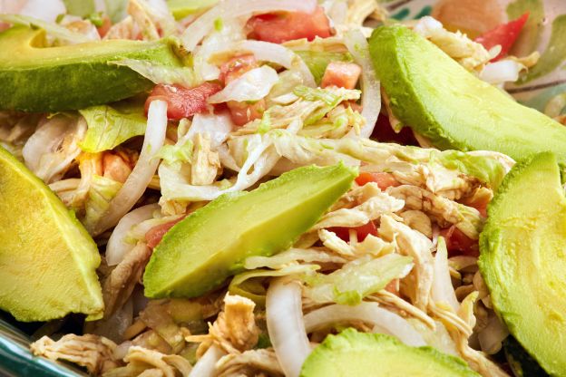 Salpicón de pollo asado