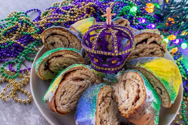 King cake - Nueva Orleans
