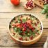 Ensalada de quinoa con granada