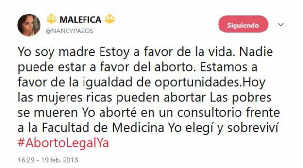 La situación actual del aborto en argentina