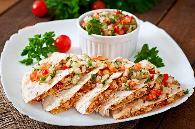 Quesadillas de pollo
