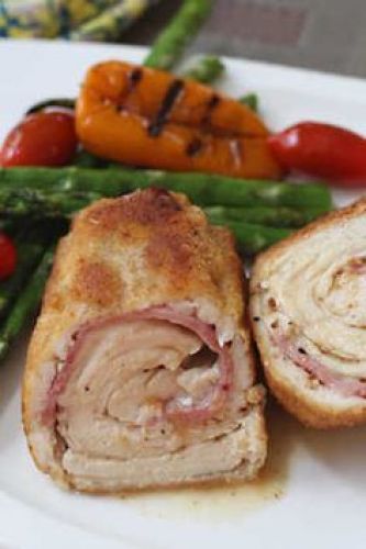 pechuga de pollo rellena