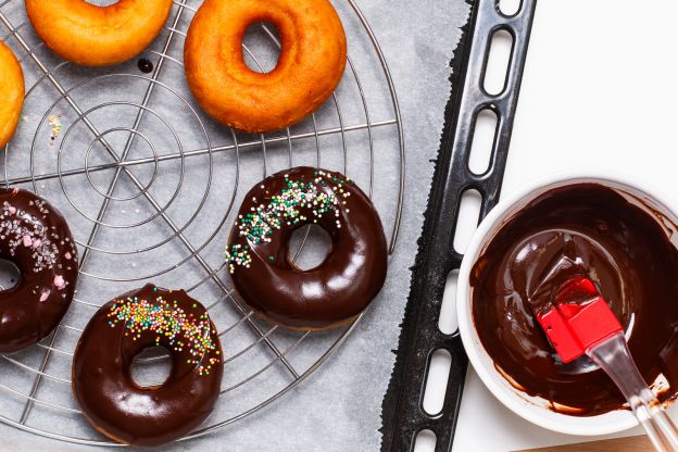 donuts de chocolate, un clásico que no te puedes perder