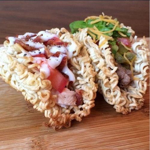 Tacos de ramen